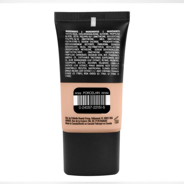 Palladio Beauty Powder Finish Liquid Foundation #3