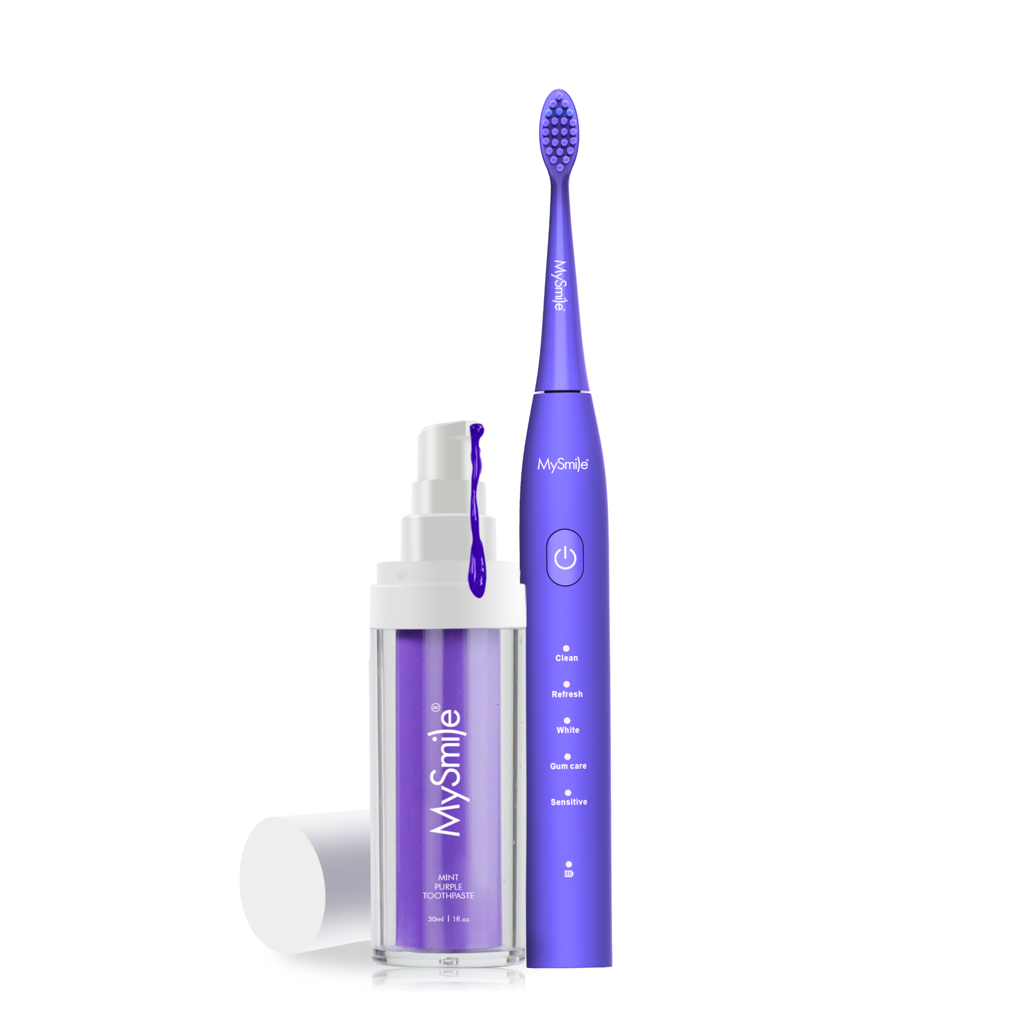 MySmile DY156 Electric Toothbrush & Color Corrector Toothpaste Bundle #1