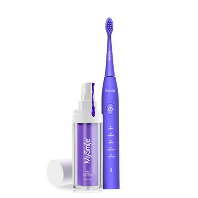 MySmile DY156 Electric Toothbrush & Color Corrector Toothpaste Bundle