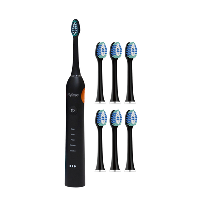 MySmile Sonic Toothbrush & Replacement Heads Bundle