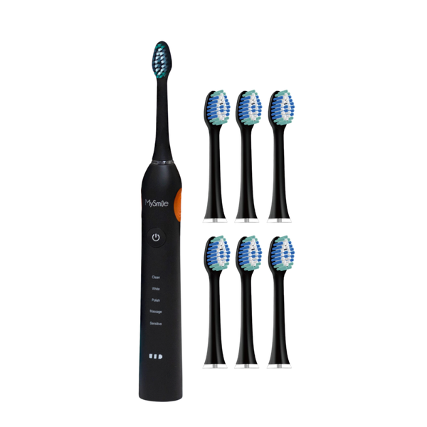 MySmile Sonic Toothbrush & Replacement Heads Bundle #1