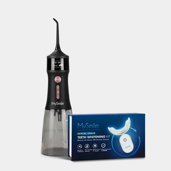 MySmile Everyday Smile Bundle – LP221 UVC Water Flosser and Advanced Teeth Whitening Kit #1