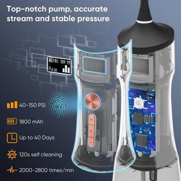 MySmile Everyday Smile Bundle – LP221 UVC Water Flosser and Advanced Teeth Whitening Kit #4