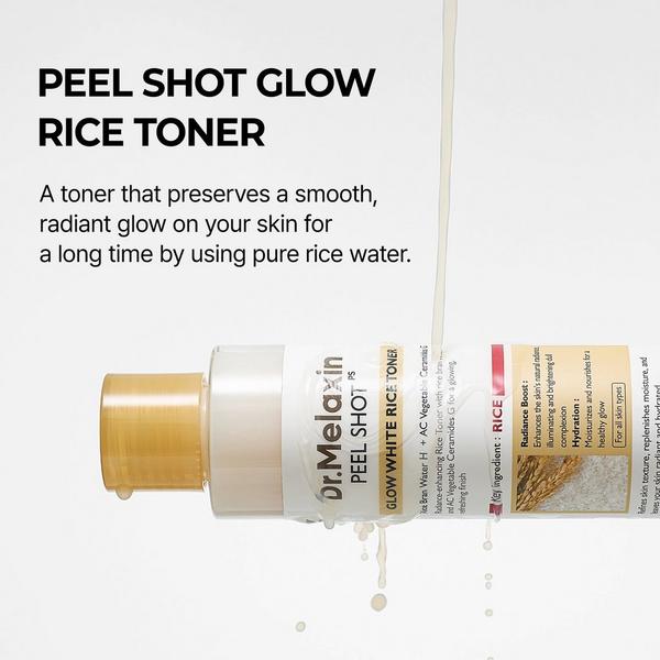 Dr. Melaxin Peel Shot Glow White Rice Toner #2