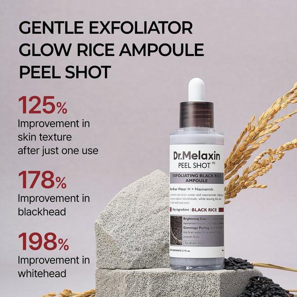 Dr. Melaxin Peel Shot Glow Black Rice Ampoule #2