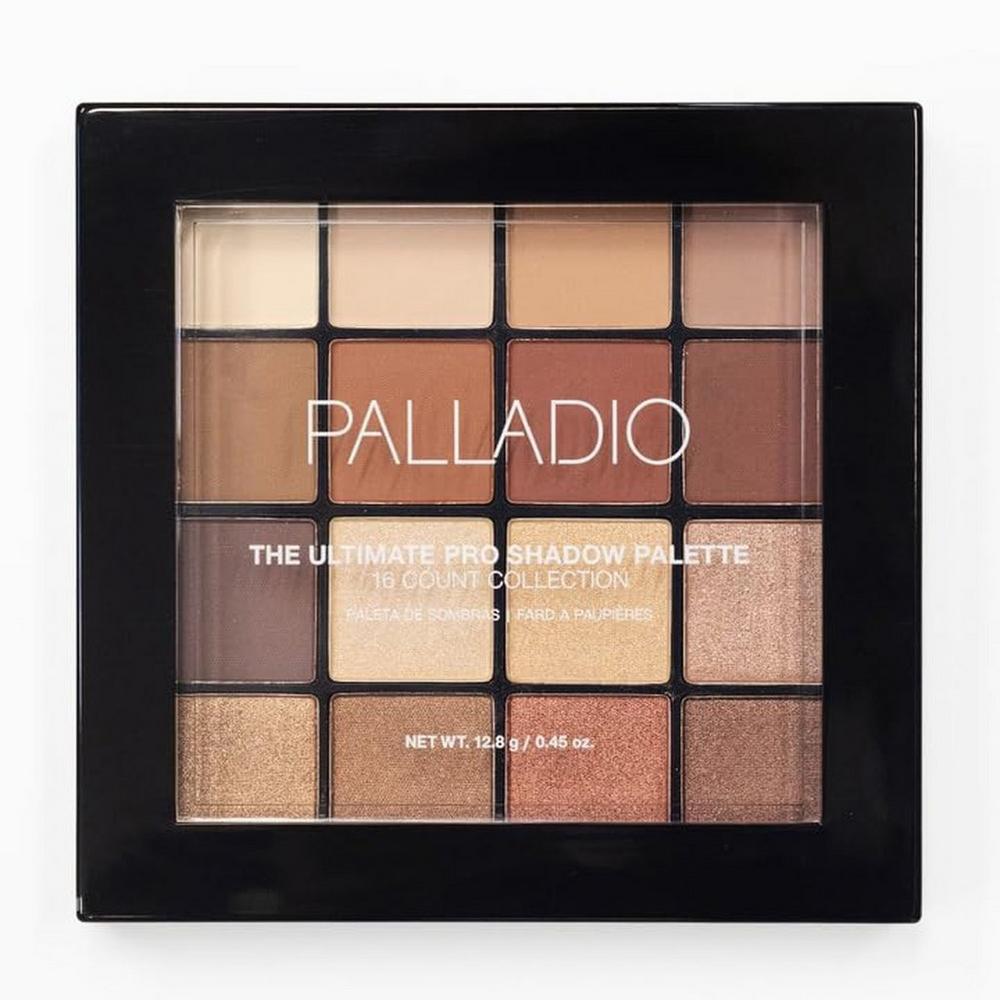 Palladio Beauty Ultimate Pro Eyeshadow Makeup Palette - Natural Nudes