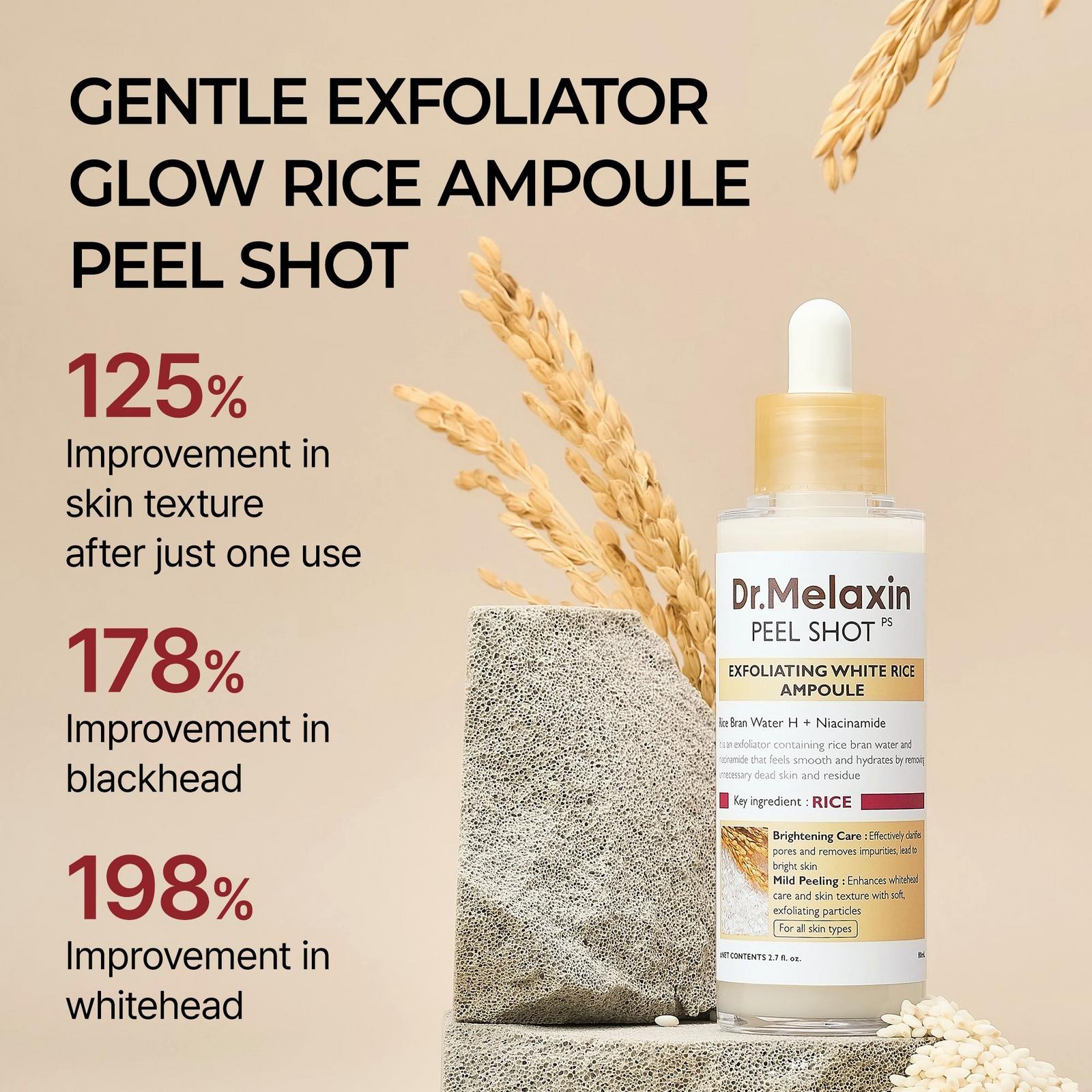 Peel Shot Glow White Rice Ampoule