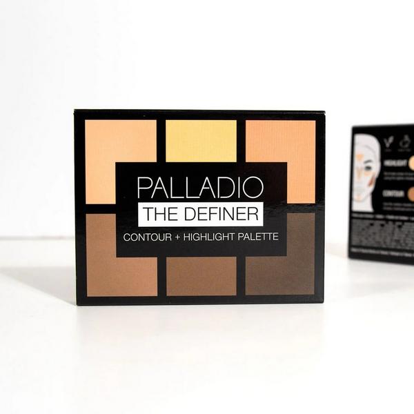 Palladio Beauty Definer Contour + Highlight Palette, Luminous #2