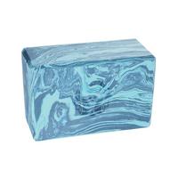 Marbled Yoga Foam Block 4"