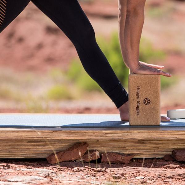 Hugger Mugger Cork Yoga Block 3.5" #4