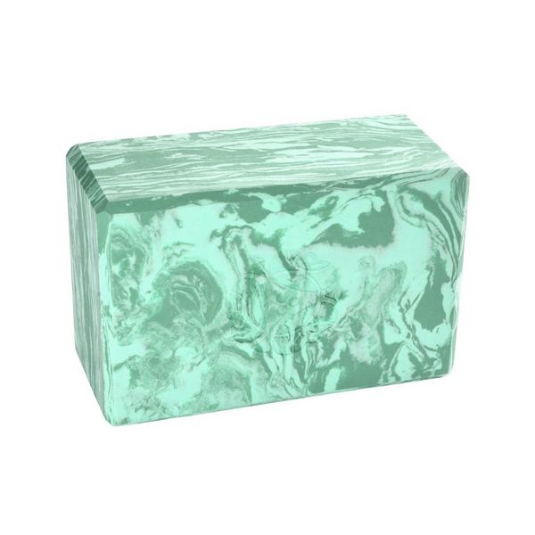 Hugger Mugger Marbled Yoga Foam Block 4" #1