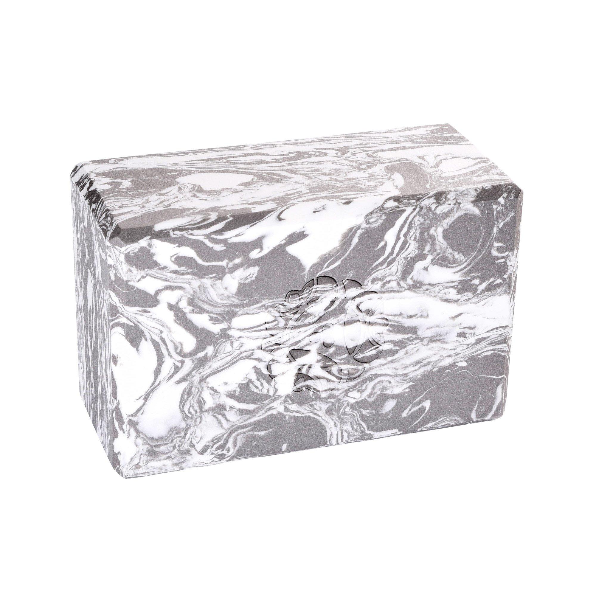 Hugger Mugger Marbled Yoga Foam Block 4" #1