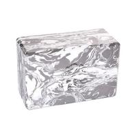 Marbled Yoga Foam Block 4"