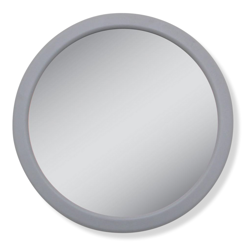 【定価70,400円】ZODAX 円形 壁掛け鏡 グレー Zadro - Gray E-Z Grip Compact Mirror, 12X Magnification, Suction