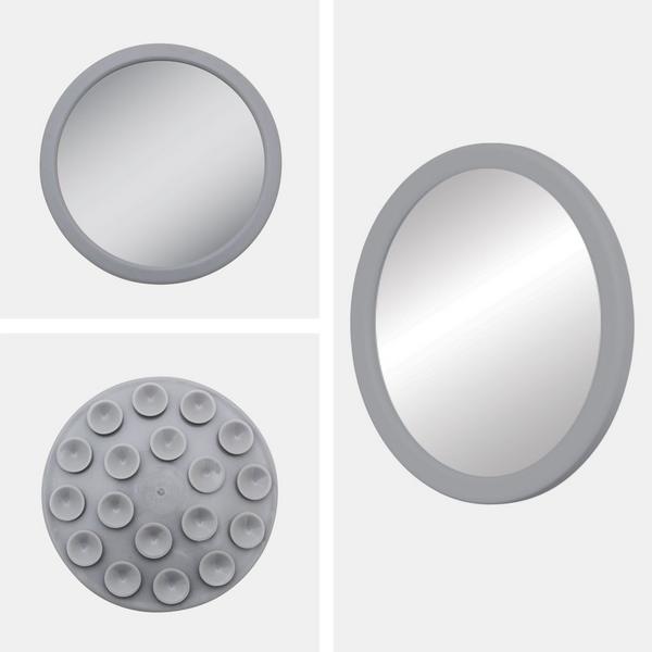 Zadro E-Z Grip Compact Mirror, 12X Magnification, Suction Cups #2