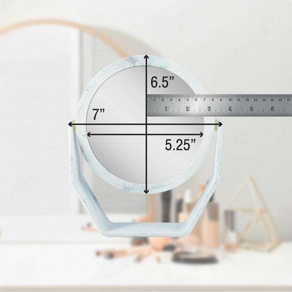 Zadro Countertop Makeup Mirror with 7X/1X magnifications #5