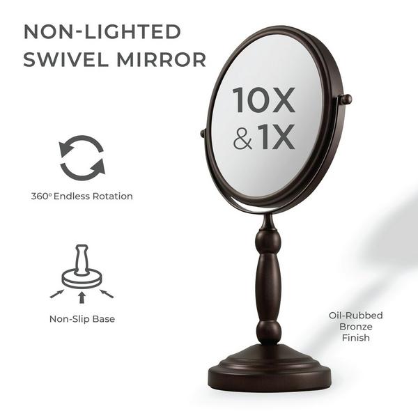 Zadro Makeup Mirror with 10X/1X Magnification #2