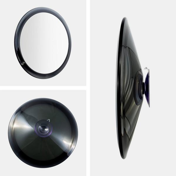 Zadro Wall Mounted Shower Mirror with 5X & Suction Cups #6