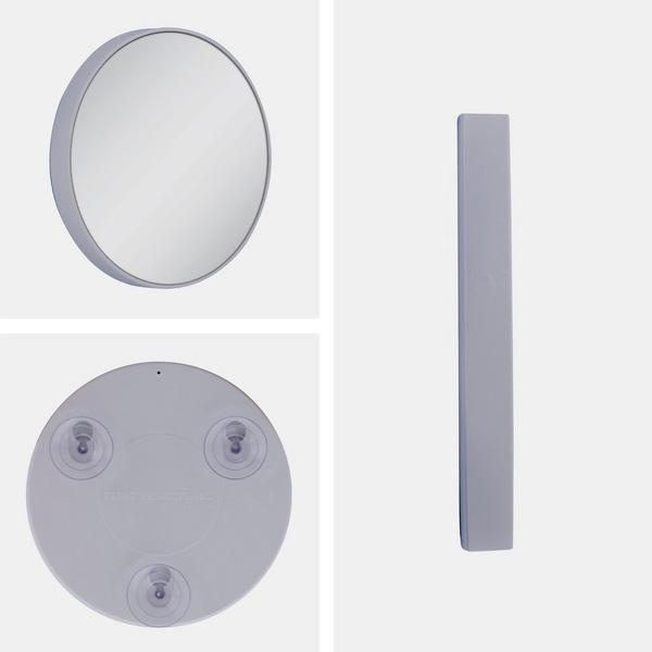 Zadro Compact Mirror with Magnification, Suction Cups #2