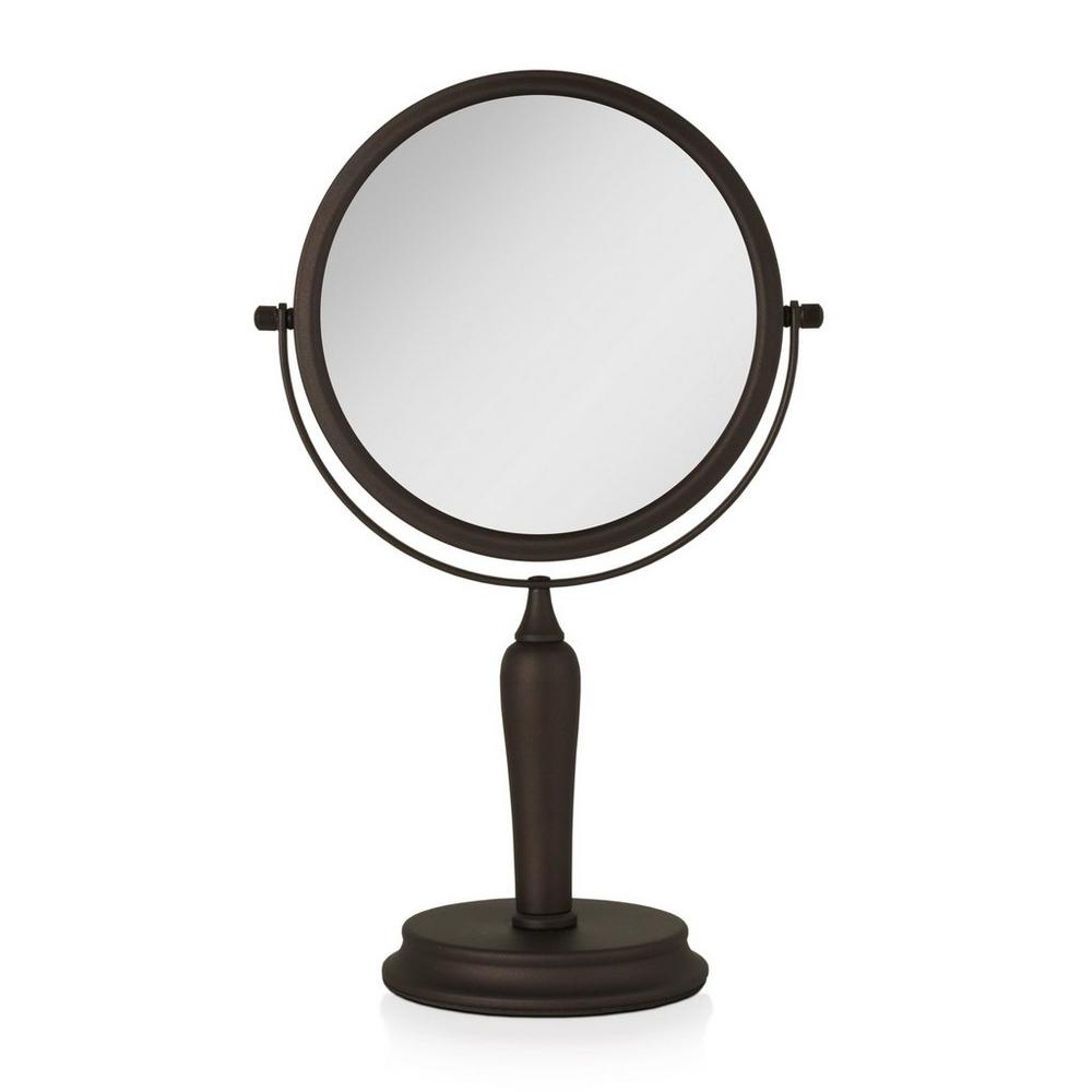 Zadro Anaheim Makeup Mirror With Magnification - Oil Rubbed Bronze