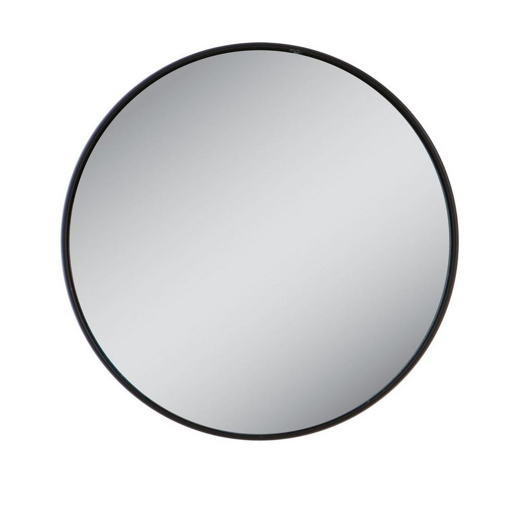 Zadro Compact Mirror With 10x Magnification & Suction Cups - Black In Black