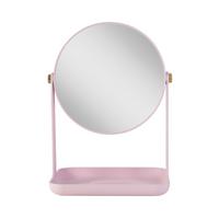 Makeup Mirror with 5X/1X Magnification, Tray & Phone Holder