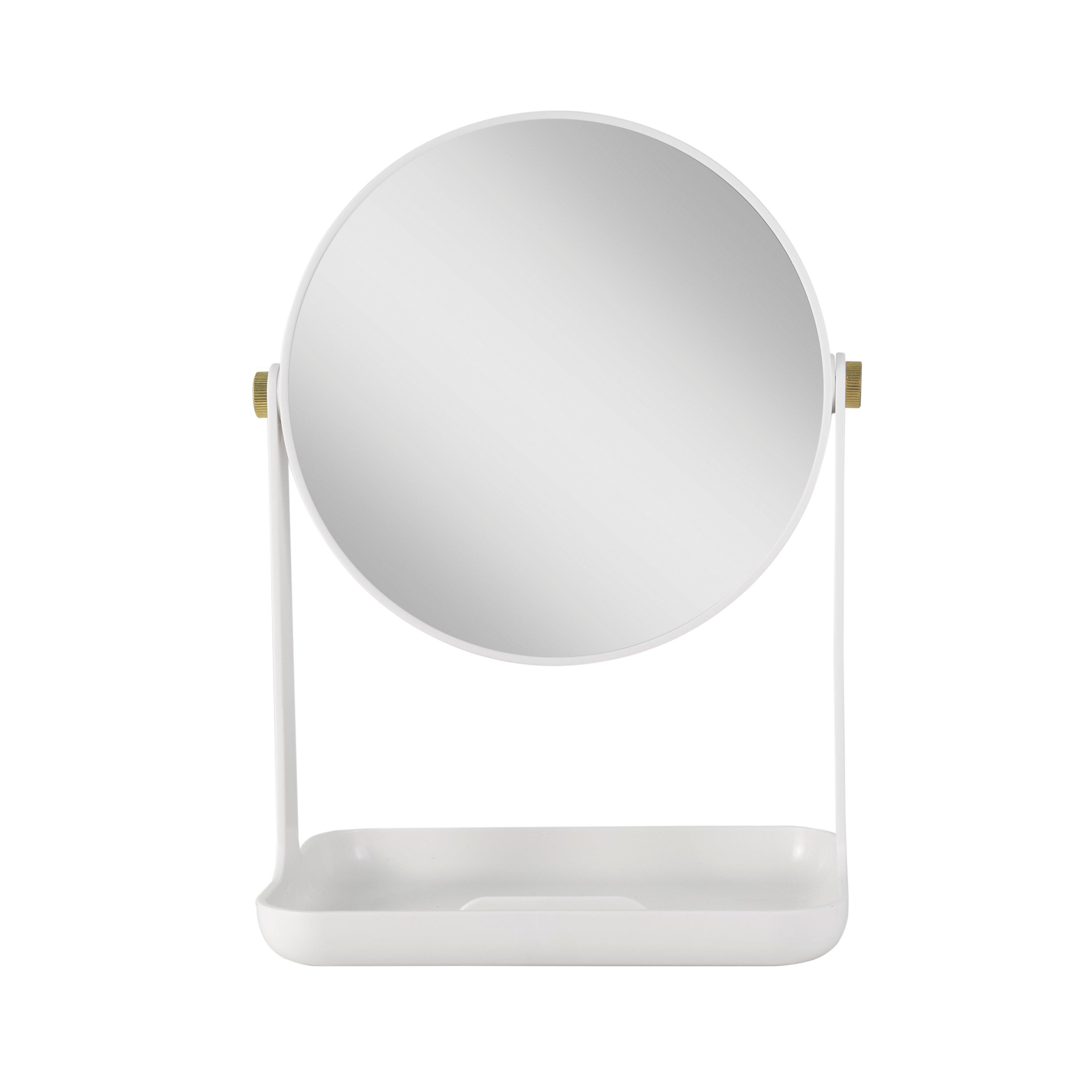 Zadro Makeup Mirror with 5X/1X Magnification, Tray & Phone Holder #1