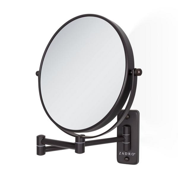 Zadro Wall Mounted Makeup Mirror with 8X/1X Magnification #1