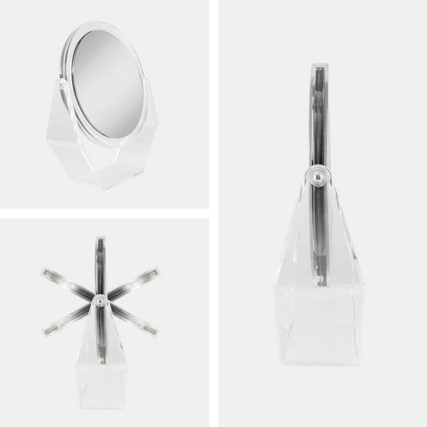 Zadro Countertop Makeup Mirror with 5X/1X Magnification #3