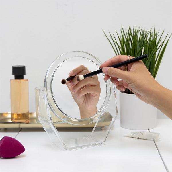 Zadro Countertop Makeup Mirror with 5X/1X Magnification #7