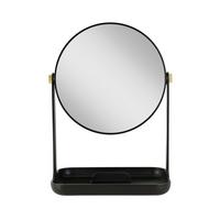 Makeup Mirror with 5X/1X Magnification, Tray & Phone Holder