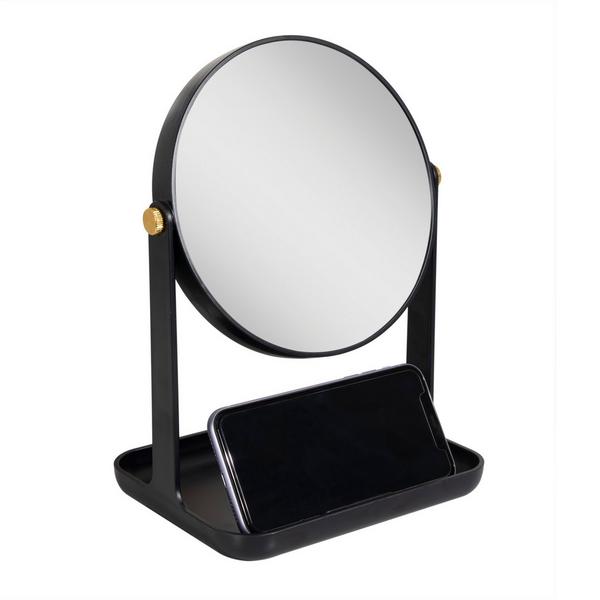Zadro Makeup Mirror with 5X/1X Magnification, Tray & Phone Holder #6