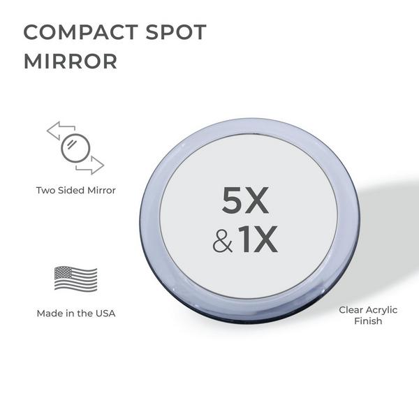 Zadro Compact Mirror with 5X/1X Magnifications #2