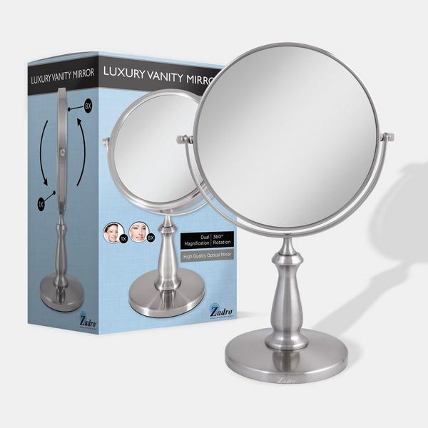 Zadro Makeup Mirror with 8X/1X Magnification #7
