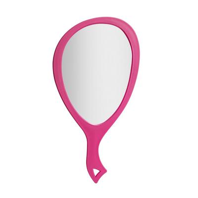 Zadro Medium Teardrop Handheld Mirror with Curved Handle