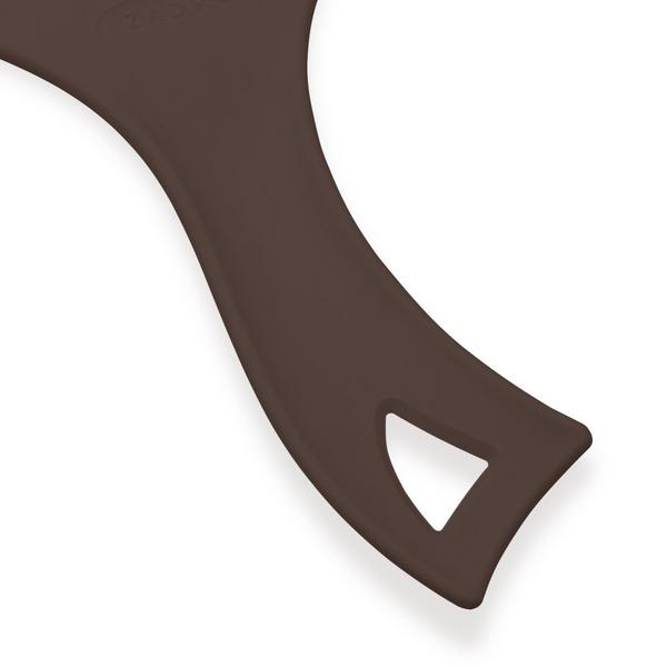 Zadro Large Teardrop Handheld Mirror with Curved Handle #3