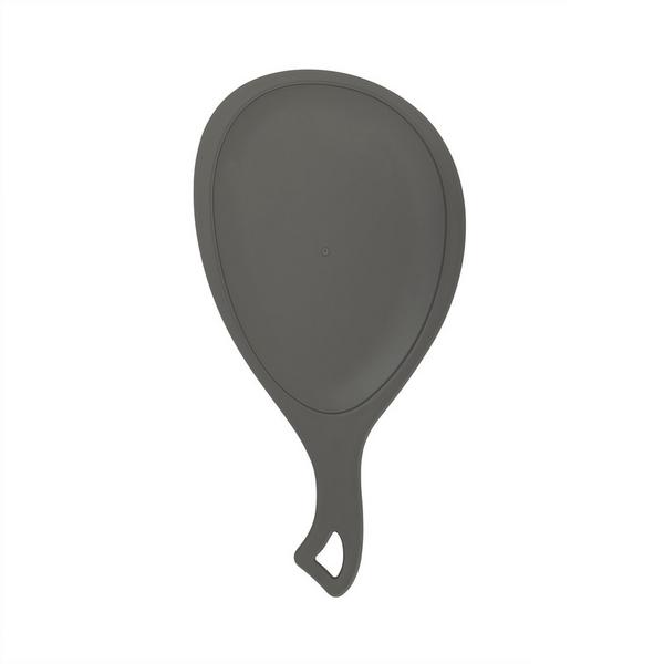 Zadro Medium Teardrop Handheld Mirror with Curved Handle #4