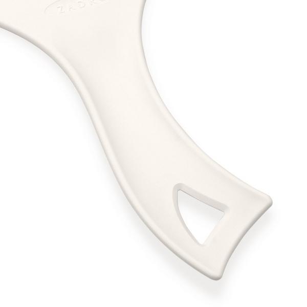 Zadro Large Teardrop Handheld Mirror with Curved Handle #4