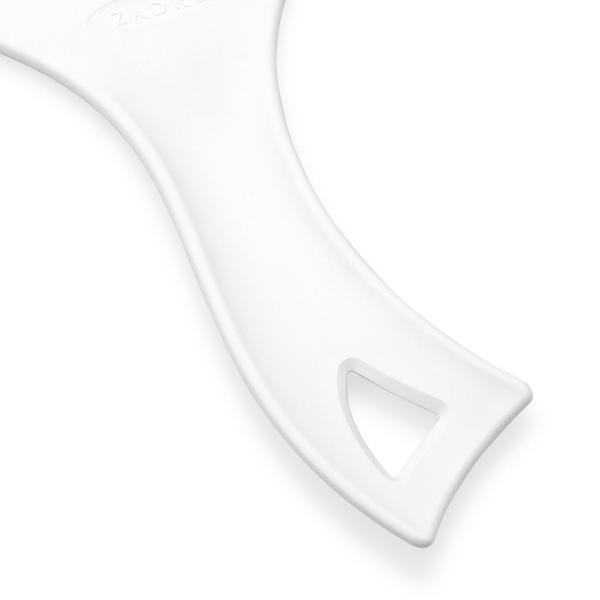 Zadro Large Teardrop Handheld Mirror with Curved Handle #7