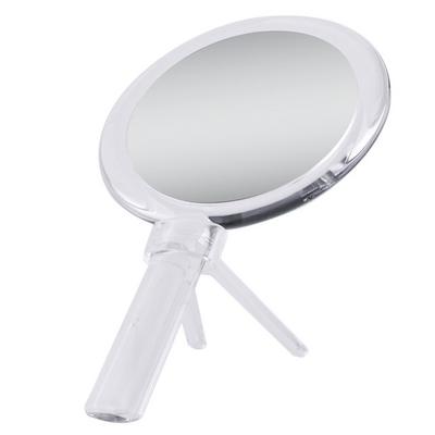 Zadro Double-Sided Hand Mirror with Magnifications & Stand