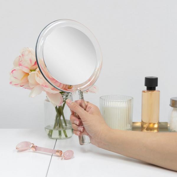 Zadro Double-Sided Hand Mirror with Magnifications & Stand #6