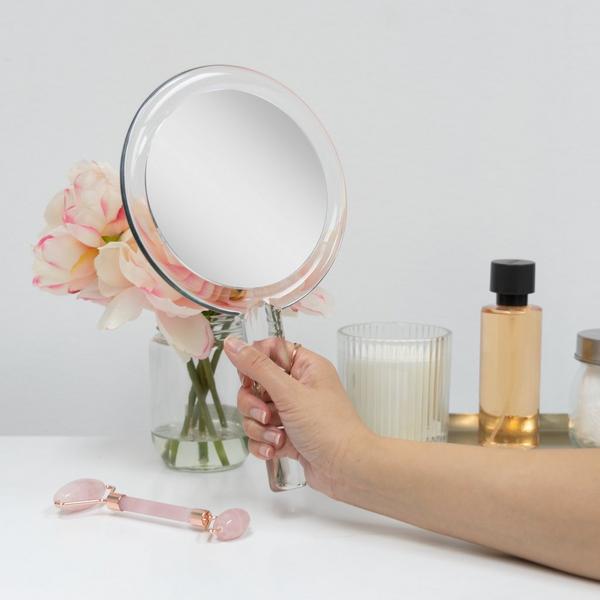 Zadro Double-Sided Hand Mirror with Magnifications & Stand #6