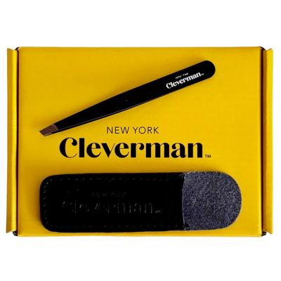 Cleverman Precision Slant Tweezer – Travel Size