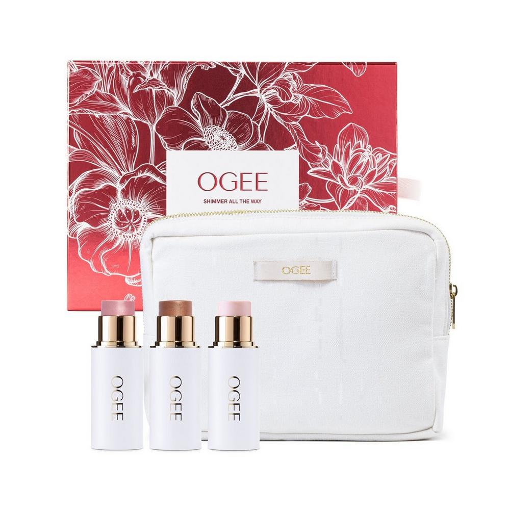Ogee Shimmer All The Way Holiday Highlighter Set