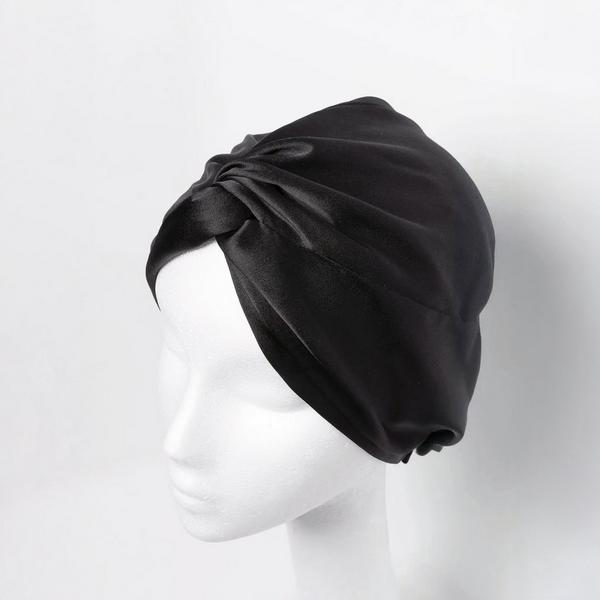 True + Pure Texture Satin Turban for Natural Hair #3