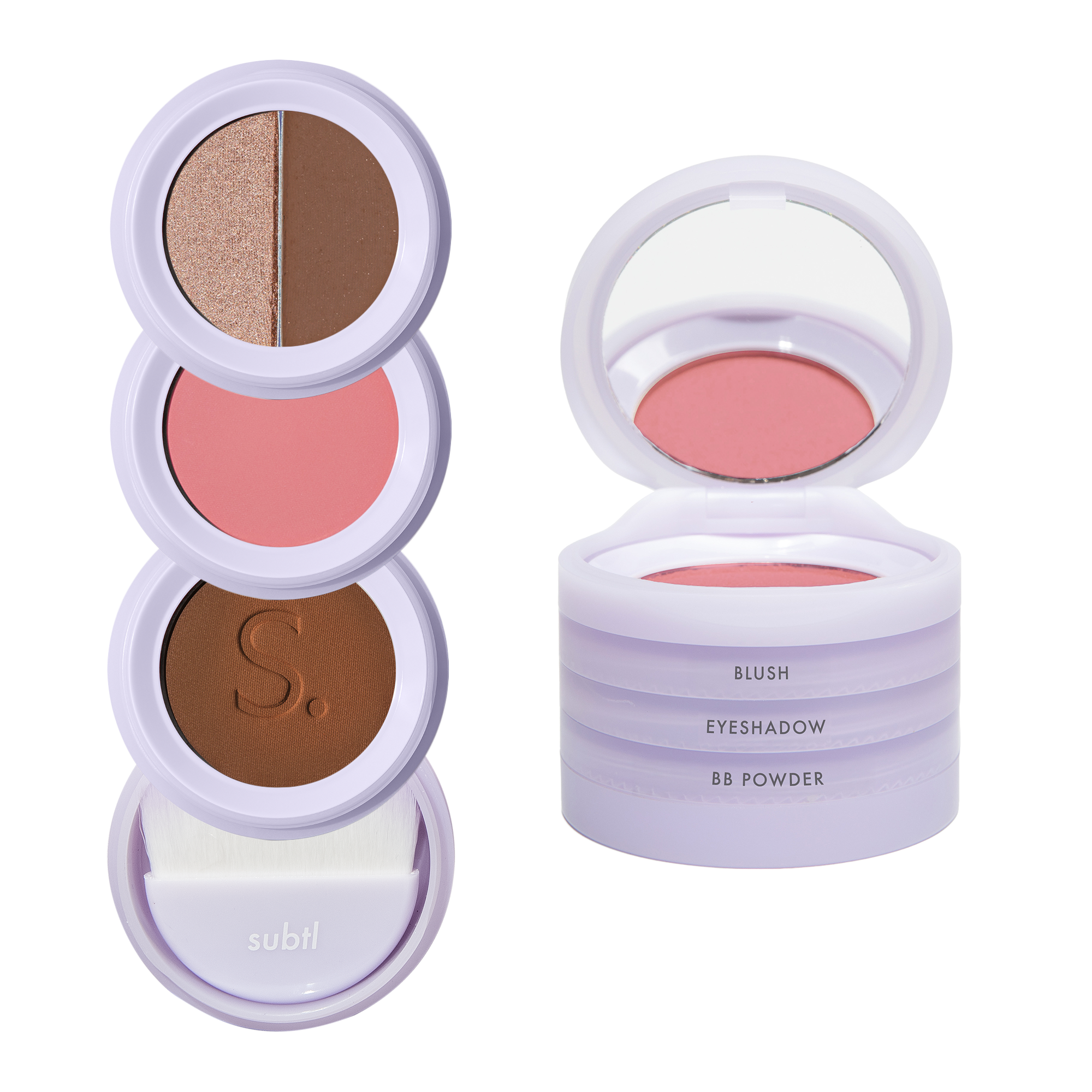 SUBTL. Beauty 3-in-1 Powder Stak #1