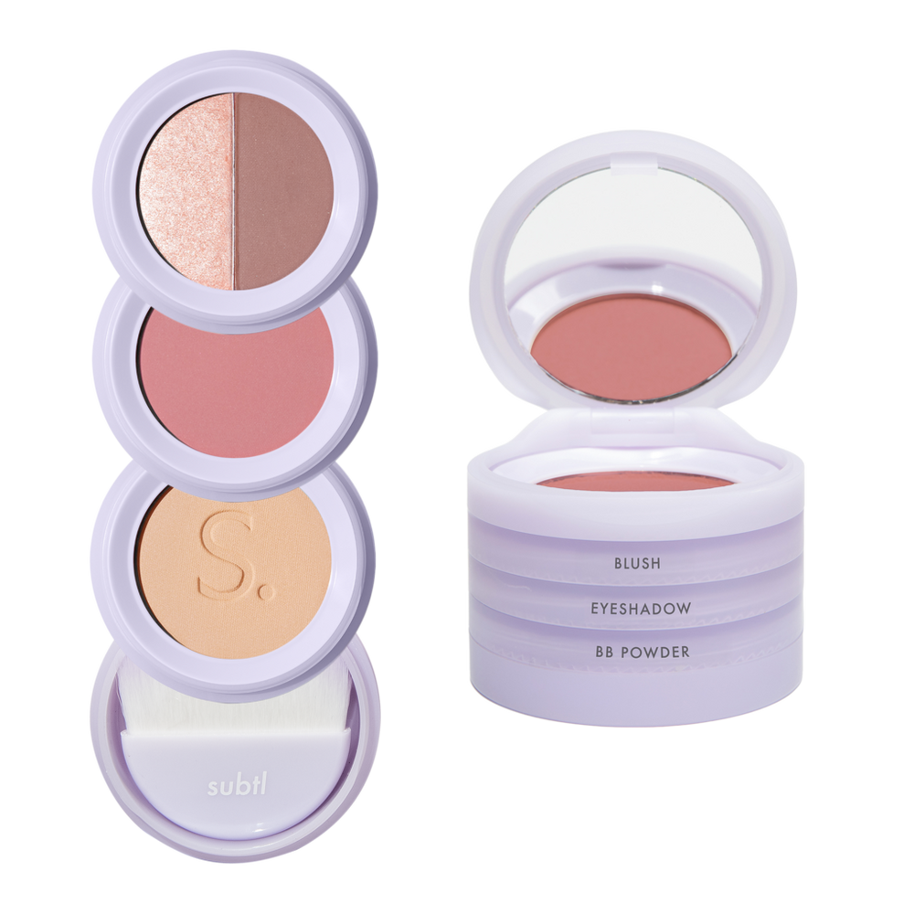 Subtl Beauty 3-in-1 Powder Stak - Fair 3n