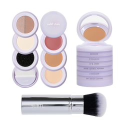SUBTL. Beauty 6-in-1 Makeup Stak with Retractable Face Brush - 003N