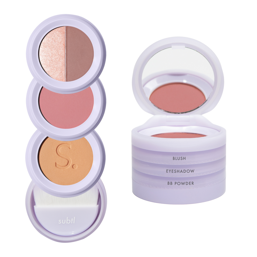 Subtl Beauty 3-in-1 Powder Stak - Light 3n