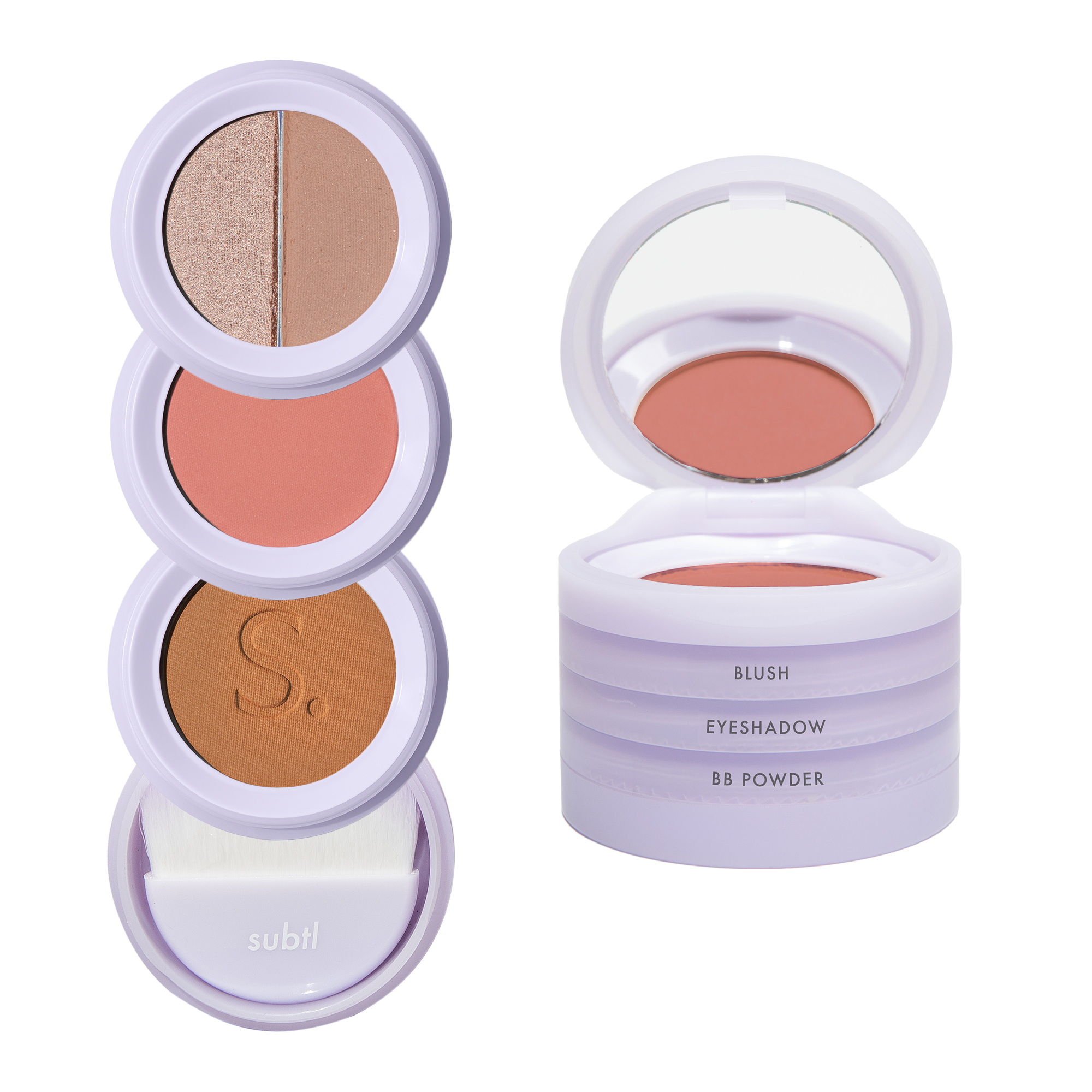 SUBTL. Beauty 3-in-1 Powder Stak #1